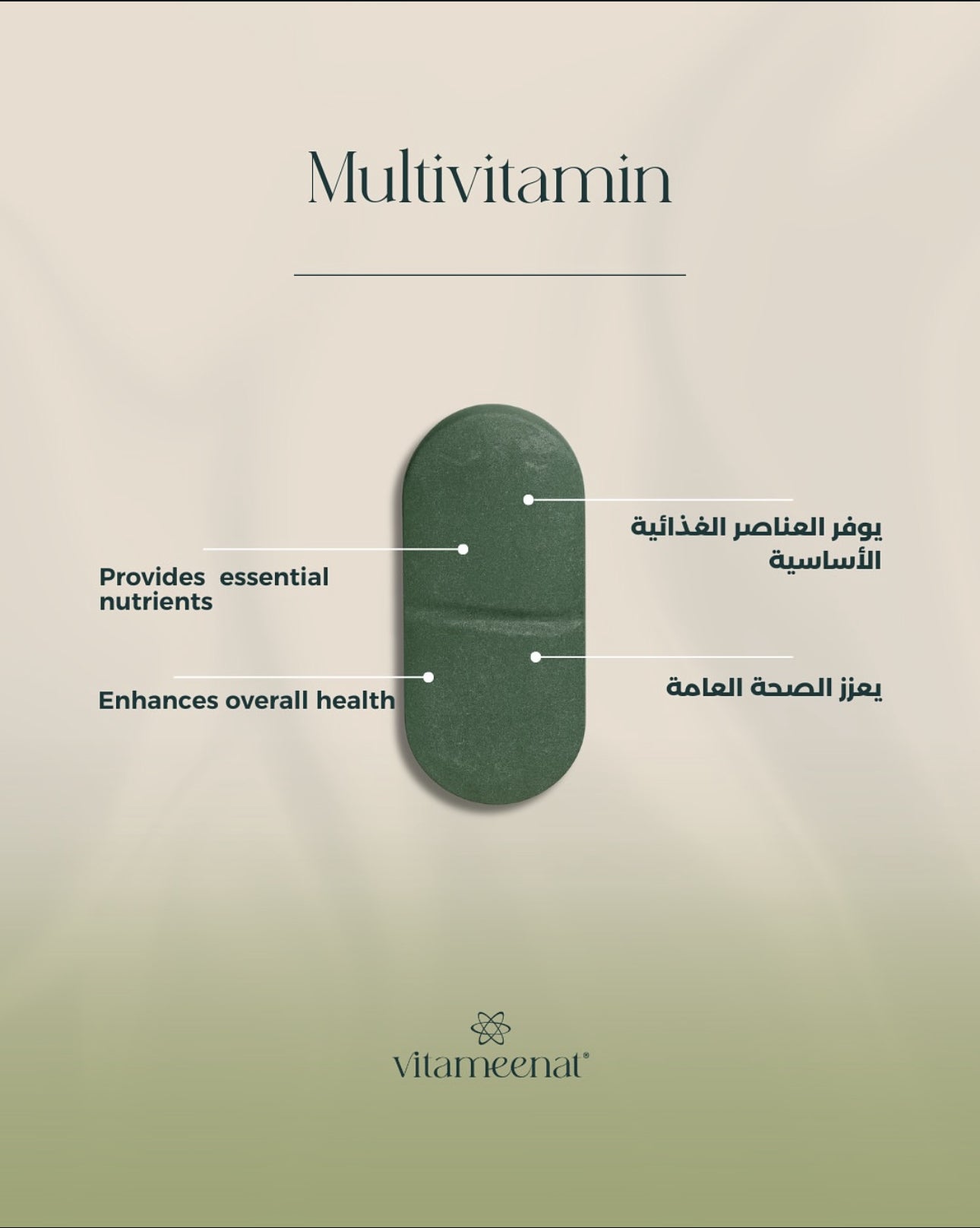 Multivitamin description - Daily Essentials - All in One Vitamin Box - Vitameenat